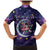 Funny Astronauts Sit On Flamingo Christmas Family Matching Mermaid Dress and Hawaiian Shirt Xmas Holiday Patterns - Wonder Print Shop