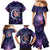 Funny Astronauts Sit On Flamingo Christmas Family Matching Mermaid Dress and Hawaiian Shirt Xmas Holiday Patterns - Wonder Print Shop