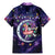 Funny Astronauts Sit On Flamingo Christmas Family Matching Mermaid Dress and Hawaiian Shirt Xmas Holiday Patterns - Wonder Print Shop