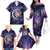Funny Astronauts Sit On Flamingo Christmas Family Matching Off The Shoulder Long Sleeve Dress and Hawaiian Shirt Xmas Holiday Patterns - Wonder Print Shop