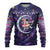 Funny Astronauts Sit On Flamingo Christmas Ugly Christmas Sweater Xmas Holiday Patterns - Wonder Print Shop
