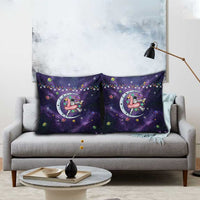 Funny Astronauts Sit On Flamingo Christmas Pillow Cover Xmas Holiday Patterns - Wonder Print Shop