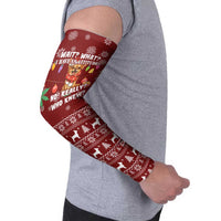 Chihuahua Attitude Christmas Arm Sleeves Xmas Holiday Patterns - Wonder Print Shop