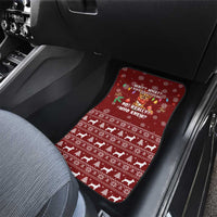 Chihuahua Attitude Christmas Car Mats Xmas Holiday Patterns - Wonder Print Shop