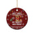 Chihuahua Attitude Christmas Ceramic Ornament Xmas Holiday Patterns - Wonder Print Shop