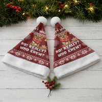Chihuahua Attitude Christmas Santa Hat Xmas Holiday Patterns - Wonder Print Shop