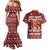 Chihuahua Attitude Christmas Couples Matching Mermaid Dress and Hawaiian Shirt Xmas Holiday Patterns - Wonder Print Shop