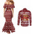 Chihuahua Attitude Christmas Couples Matching Mermaid Dress and Long Sleeve Button Shirt Xmas Holiday Patterns - Wonder Print Shop
