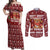 Chihuahua Attitude Christmas Couples Matching Off Shoulder Maxi Dress and Long Sleeve Button Shirt Xmas Holiday Patterns - Wonder Print Shop