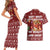 Chihuahua Attitude Christmas Couples Matching Short Sleeve Bodycon Dress and Hawaiian Shirt Xmas Holiday Patterns - Wonder Print Shop