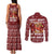 Chihuahua Attitude Christmas Couples Matching Tank Maxi Dress and Long Sleeve Button Shirt Xmas Holiday Patterns - Wonder Print Shop