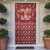 Chihuahua Attitude Christmas Door Cover Xmas Holiday Patterns - Wonder Print Shop
