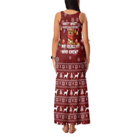 Chihuahua Attitude Christmas Family Matching Tank Maxi Dress and Hawaiian Shirt Xmas Holiday Patterns - Wonder Print Shop