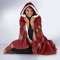 Chihuahua Attitude Christmas Hooded Blanket Xmas Holiday Patterns - Wonder Print Shop