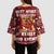 Chihuahua Attitude Christmas Kimono Sleeve Blouse Xmas Holiday Patterns - Wonder Print Shop