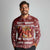 Chihuahua Attitude Christmas Long Sleeve Polo Shirt Xmas Holiday Patterns - Wonder Print Shop