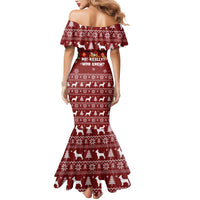 Chihuahua Attitude Christmas Mermaid Dress Xmas Holiday Patterns - Wonder Print Shop