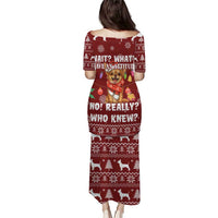 Chihuahua Attitude Christmas Puletasi Xmas Holiday Patterns - Wonder Print Shop