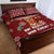 Chihuahua Attitude Christmas Quilt Bed Set Xmas Holiday Patterns - Wonder Print Shop