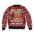Chihuahua Attitude Christmas Sleeve Zip Bomber Jacket Xmas Holiday Patterns - Wonder Print Shop