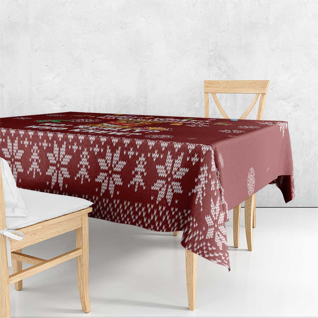 Chihuahua Attitude Christmas Tablecloth Xmas Holiday Patterns - Wonder Print Shop