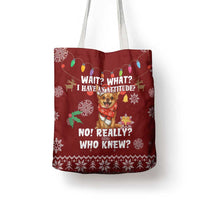 Chihuahua Attitude Christmas Tote Bag Xmas Holiday Patterns - Wonder Print Shop