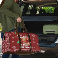 Chihuahua Attitude Christmas Travel Bag Xmas Holiday Patterns - Wonder Print Shop