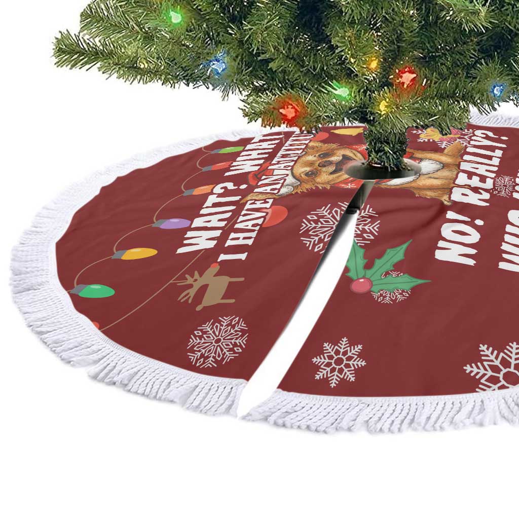 Chihuahua Attitude Christmas Tree Skirt Xmas Holiday Patterns - Wonder Print Shop