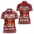 Chihuahua Attitude Christmas Women Polo Shirt Xmas Holiday Patterns - Wonder Print Shop