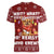 Chihuahua Attitude Christmas Women V-Neck T-Shirt Xmas Holiday Patterns - Wonder Print Shop