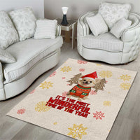 Chihuahua The Most Beautiful Time Xmas Christmas Area Rug Xmas Holiday Patterns - Wonder Print Shop