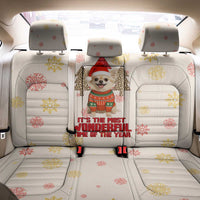 Chihuahua The Most Beautiful Time Xmas Christmas Back Car Seat Cover Xmas Holiday Patterns - Wonder Print Shop