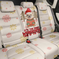 Chihuahua The Most Beautiful Time Xmas Christmas Back Car Seat Cover Xmas Holiday Patterns - Wonder Print Shop