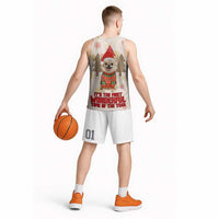 Chihuahua The Most Beautiful Time Xmas Christmas Basketball Jersey Xmas Holiday Patterns - Wonder Print Shop