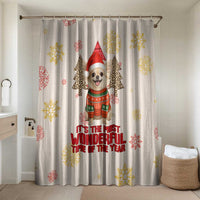 Chihuahua The Most Beautiful Time Xmas Christmas Bathroom Set Xmas Holiday Patterns - Wonder Print Shop