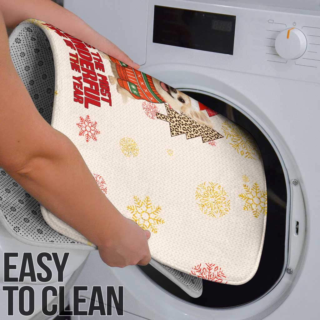 Chihuahua The Most Beautiful Time Xmas Christmas Bathroom Set Xmas Holiday Patterns - Wonder Print Shop