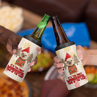 Chihuahua The Most Beautiful Time Xmas Christmas 4 in 1 Can Cooler Tumbler Xmas Holiday Patterns - Wonder Print Shop