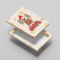 Chihuahua The Most Beautiful Time Xmas Christmas Canvas Wall Art Xmas Holiday Patterns - Wonder Print Shop