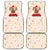 Chihuahua The Most Beautiful Time Xmas Christmas Car Mats Xmas Holiday Patterns - Wonder Print Shop