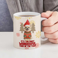 Chihuahua The Most Beautiful Time Xmas Christmas Ceramic Mug Xmas Holiday Patterns - Wonder Print Shop