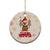 Chihuahua The Most Beautiful Time Xmas Christmas Ceramic Ornament Xmas Holiday Patterns - Wonder Print Shop