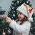 Chihuahua The Most Beautiful Time Xmas Christmas Santa Hat Xmas Holiday Patterns - Wonder Print Shop