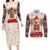 Chihuahua The Most Beautiful Time Xmas Christmas Couples Matching Long Sleeve Bodycon Dress and Long Sleeve Button Shirt Xmas Holiday Patterns - Wonder Print Shop