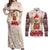 Chihuahua The Most Beautiful Time Xmas Christmas Couples Matching Off Shoulder Maxi Dress and Long Sleeve Button Shirt Xmas Holiday Patterns - Wonder Print Shop