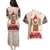 Chihuahua The Most Beautiful Time Xmas Christmas Couples Matching Puletasi and Hawaiian Shirt Xmas Holiday Patterns - Wonder Print Shop