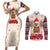 Chihuahua The Most Beautiful Time Xmas Christmas Couples Matching Short Sleeve Bodycon Dress and Long Sleeve Button Shirt Xmas Holiday Patterns - Wonder Print Shop