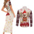 Chihuahua The Most Beautiful Time Xmas Christmas Couples Matching Short Sleeve Bodycon Dress and Long Sleeve Button Shirt Xmas Holiday Patterns - Wonder Print Shop