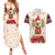 Chihuahua The Most Beautiful Time Xmas Christmas Couples Matching Summer Maxi Dress and Hawaiian Shirt Xmas Holiday Patterns - Wonder Print Shop