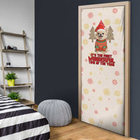 Chihuahua The Most Beautiful Time Xmas Christmas Door Cover Xmas Holiday Patterns - Wonder Print Shop