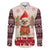 Chihuahua The Most Beautiful Time Xmas Christmas Family Matching Off The Shoulder Long Sleeve Dress and Hawaiian Shirt Xmas Holiday Patterns - Wonder Print Shop